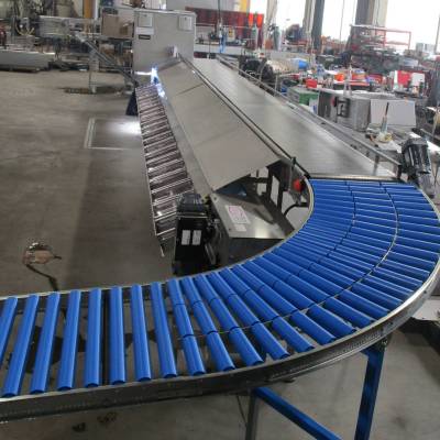 Roller conveyor with curve - Accessory